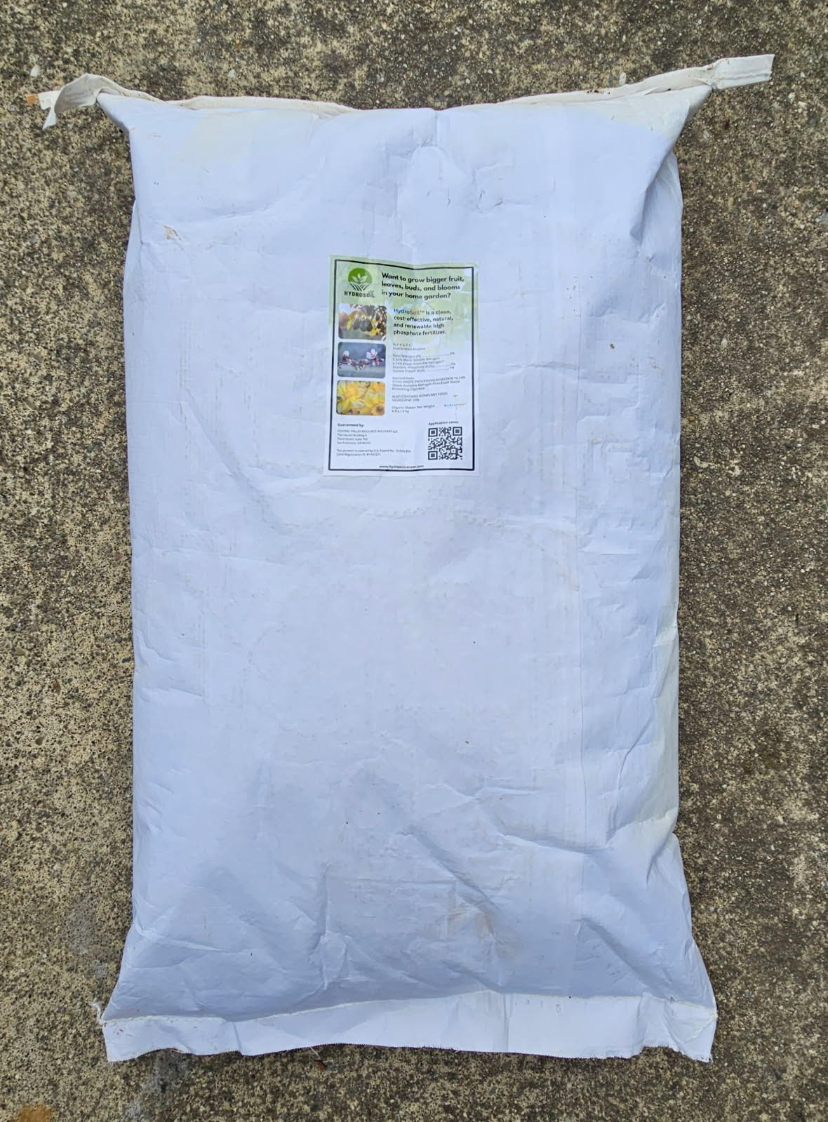 HydroSoil 50lb Bag, 2 x 1 ft sized bag